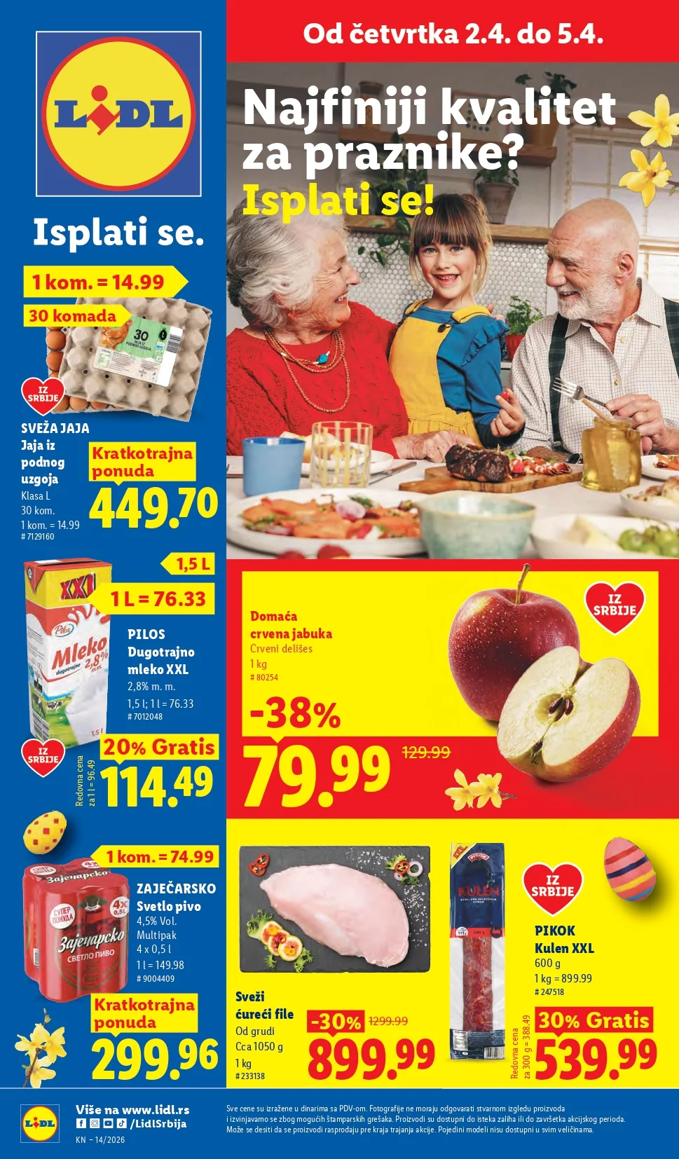 Lidl katalog 2-8.4.2026.