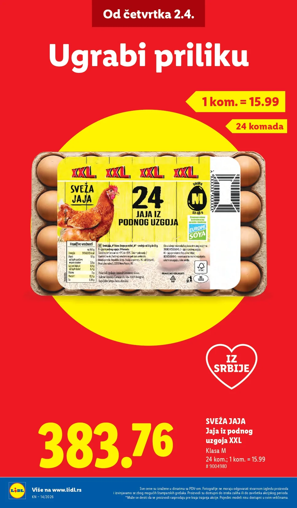 Lidl katalog 2-8.4.2026.