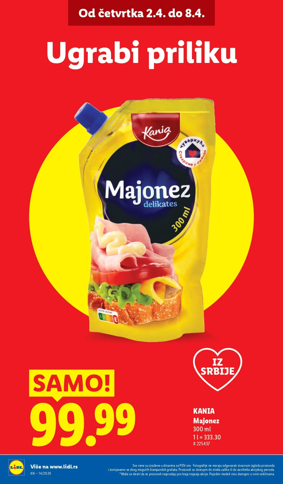 Lidl katalog 2-8.4.2026.