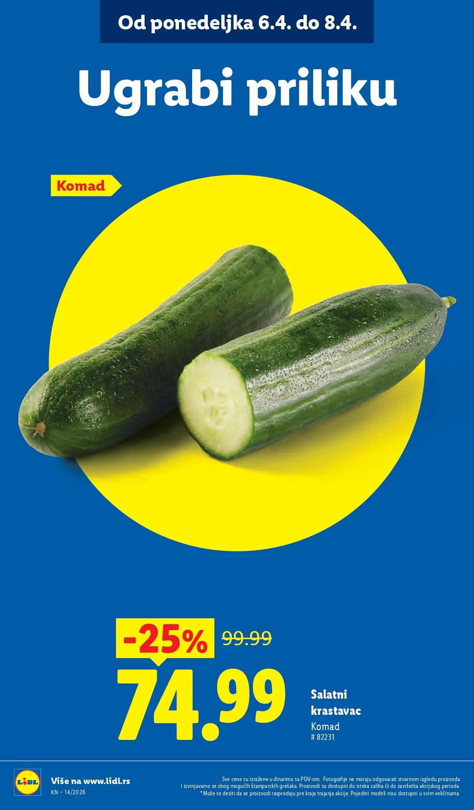 Lidl katalog 2-8.4.2026.