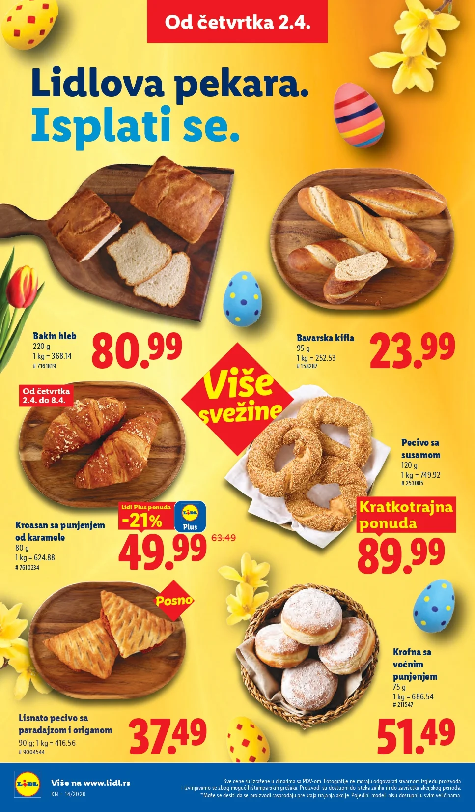 Lidl katalog 2-8.4.2026.
