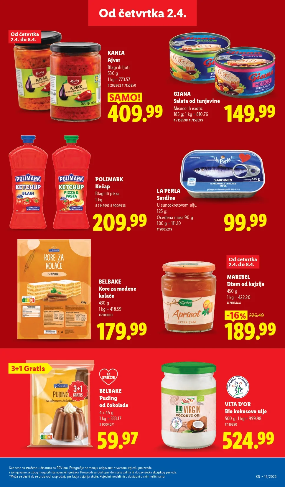 Lidl katalog 2-8.4.2026.