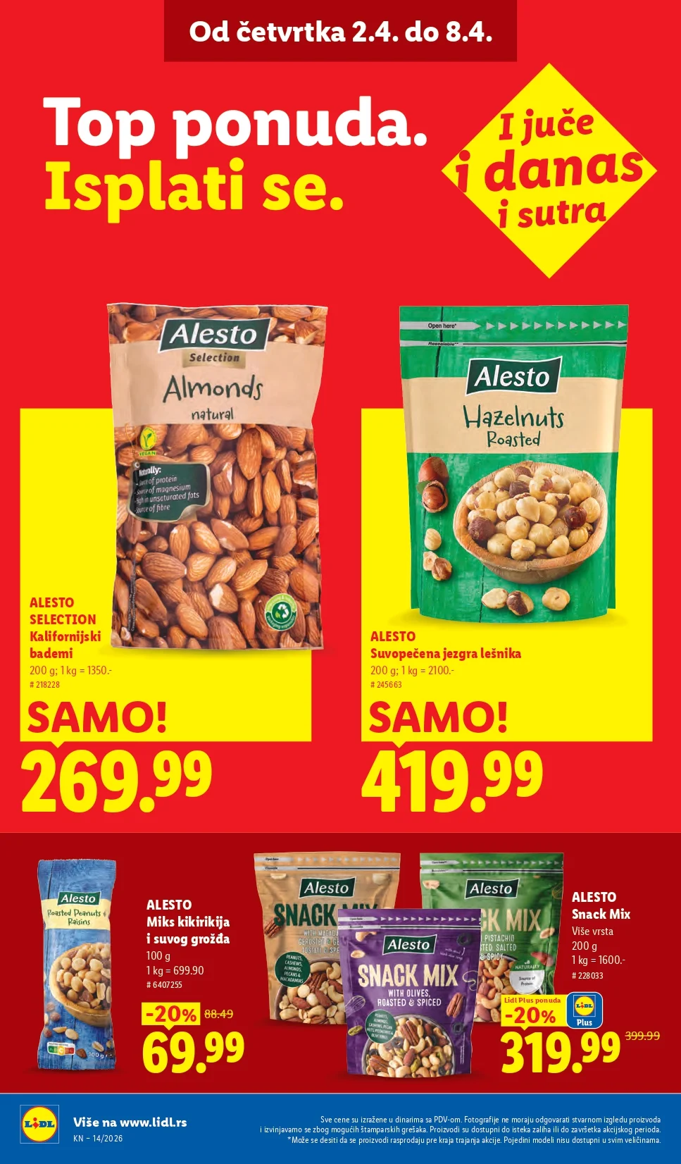 Lidl katalog 2-8.4.2026.