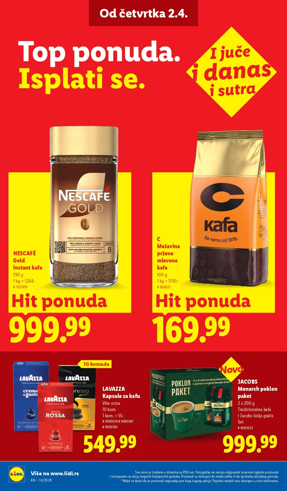 Lidl katalog 2-8.4.2026.