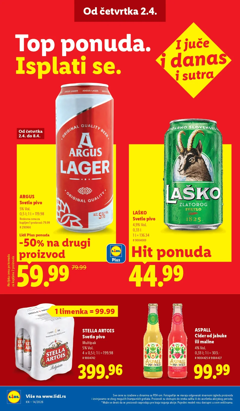Lidl katalog 2-8.4.2026.