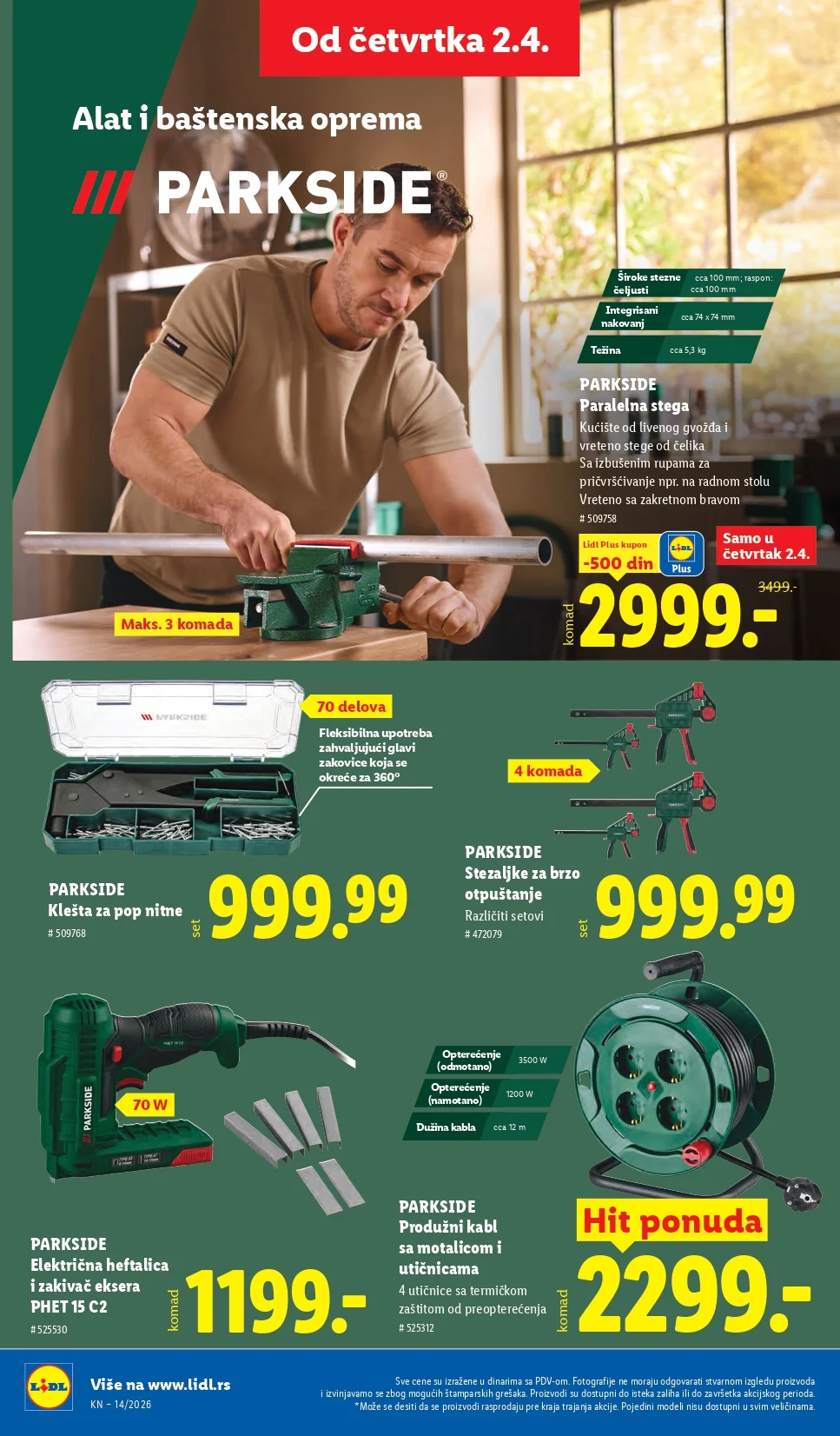 Lidl katalog 2-8.4.2026.