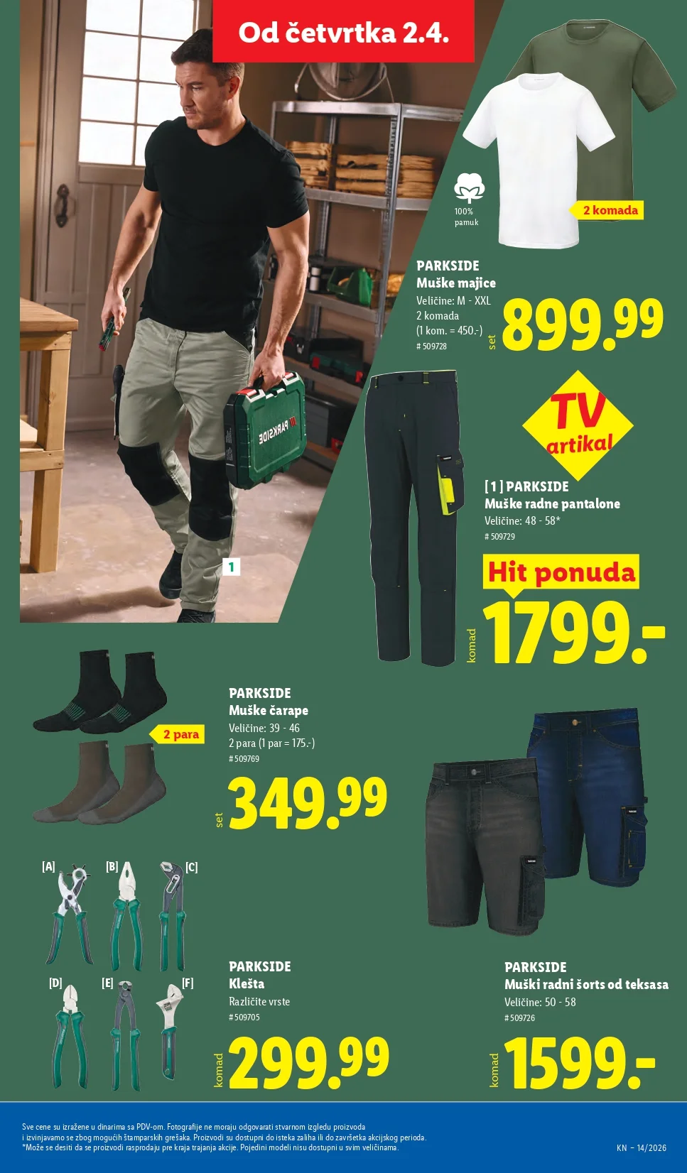 Lidl katalog 2-8.4.2026.