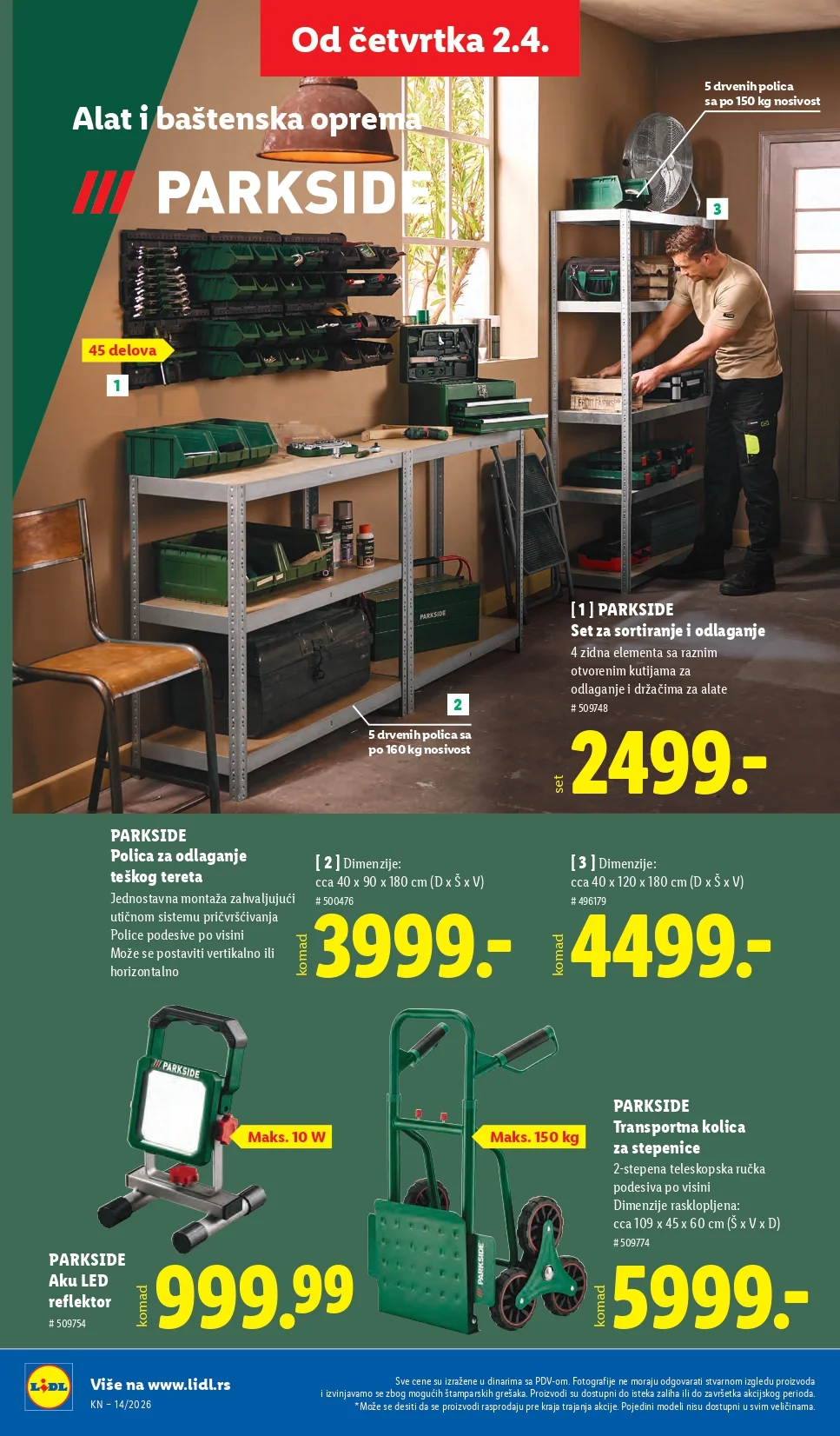 Lidl katalog 2-8.4.2026.