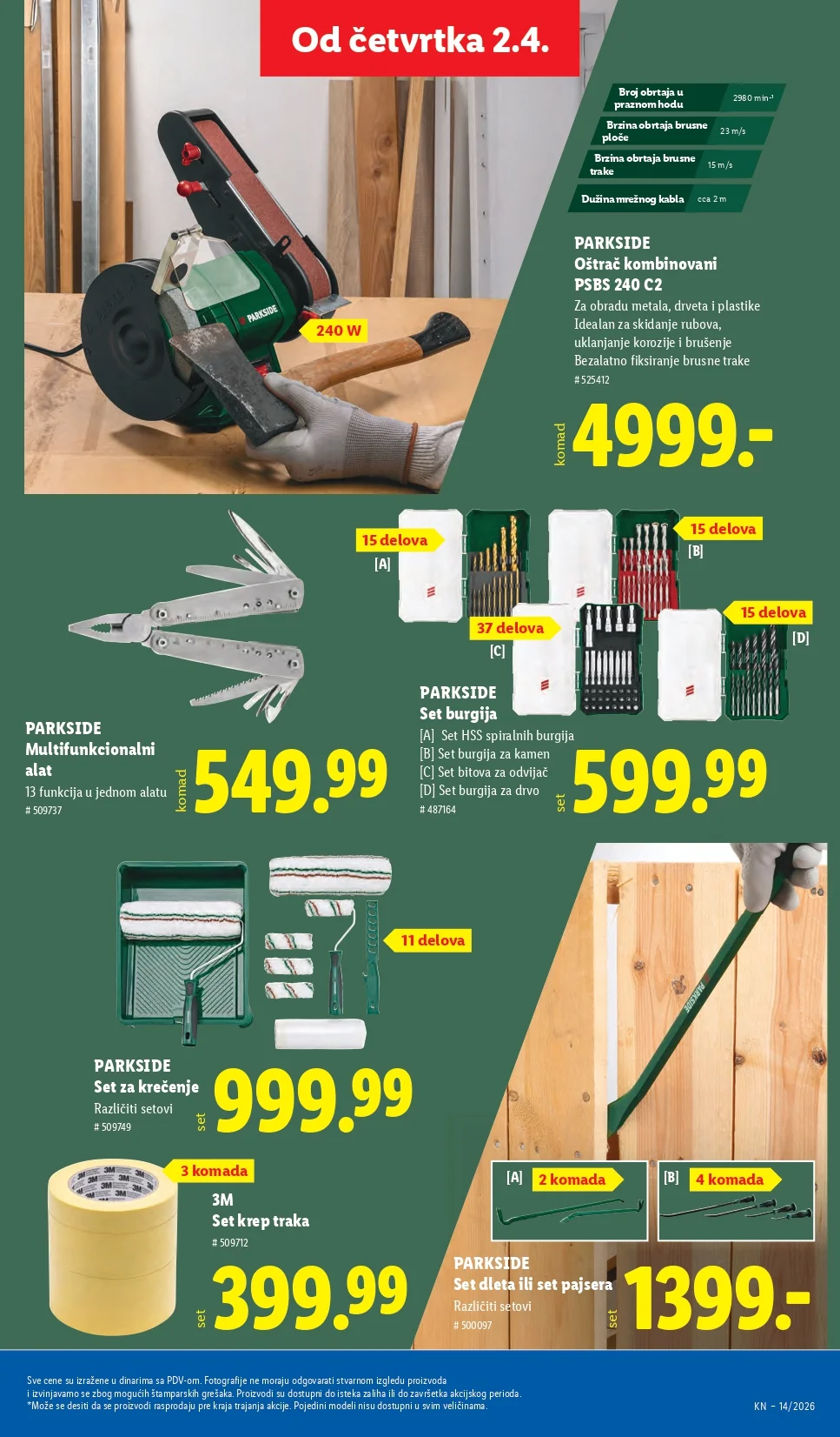Lidl katalog 2-8.4.2026.