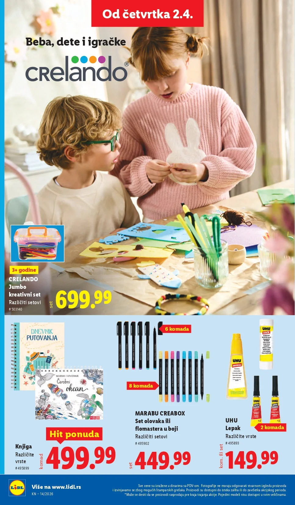 Lidl katalog 2-8.4.2026.