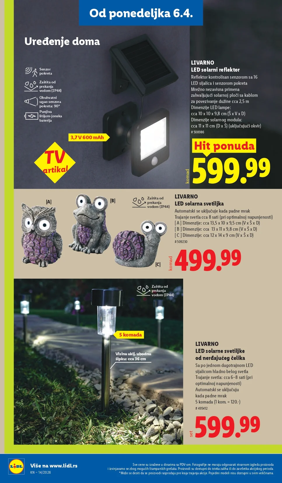 Lidl katalog 2-8.4.2026.