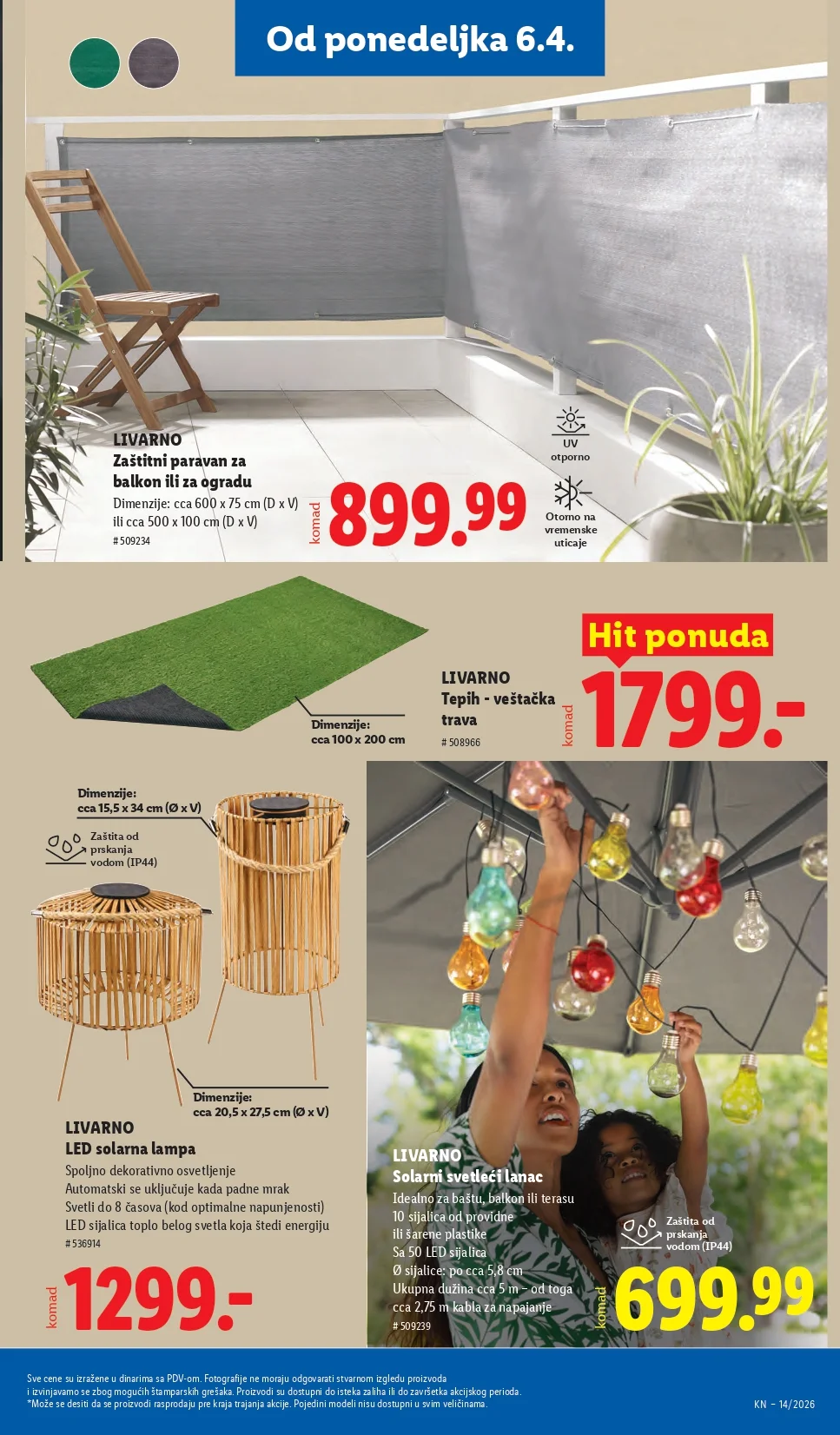 Lidl katalog 2-8.4.2026.