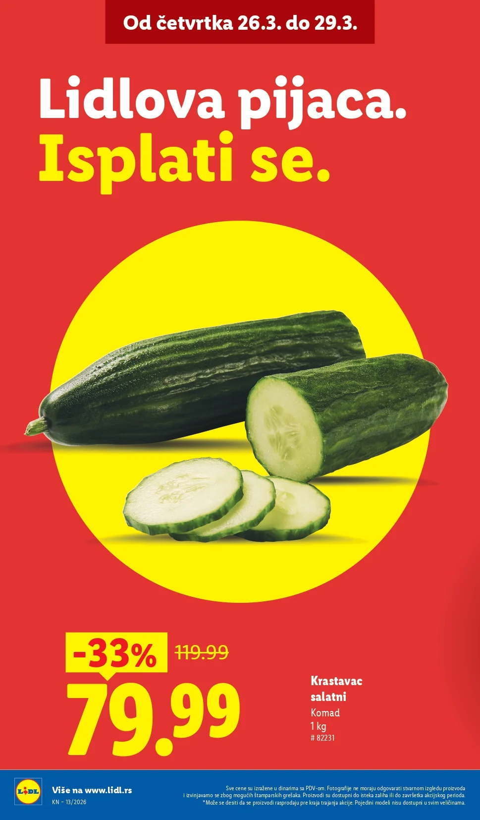 Lidl katalog 26.3-1.4.2026.
