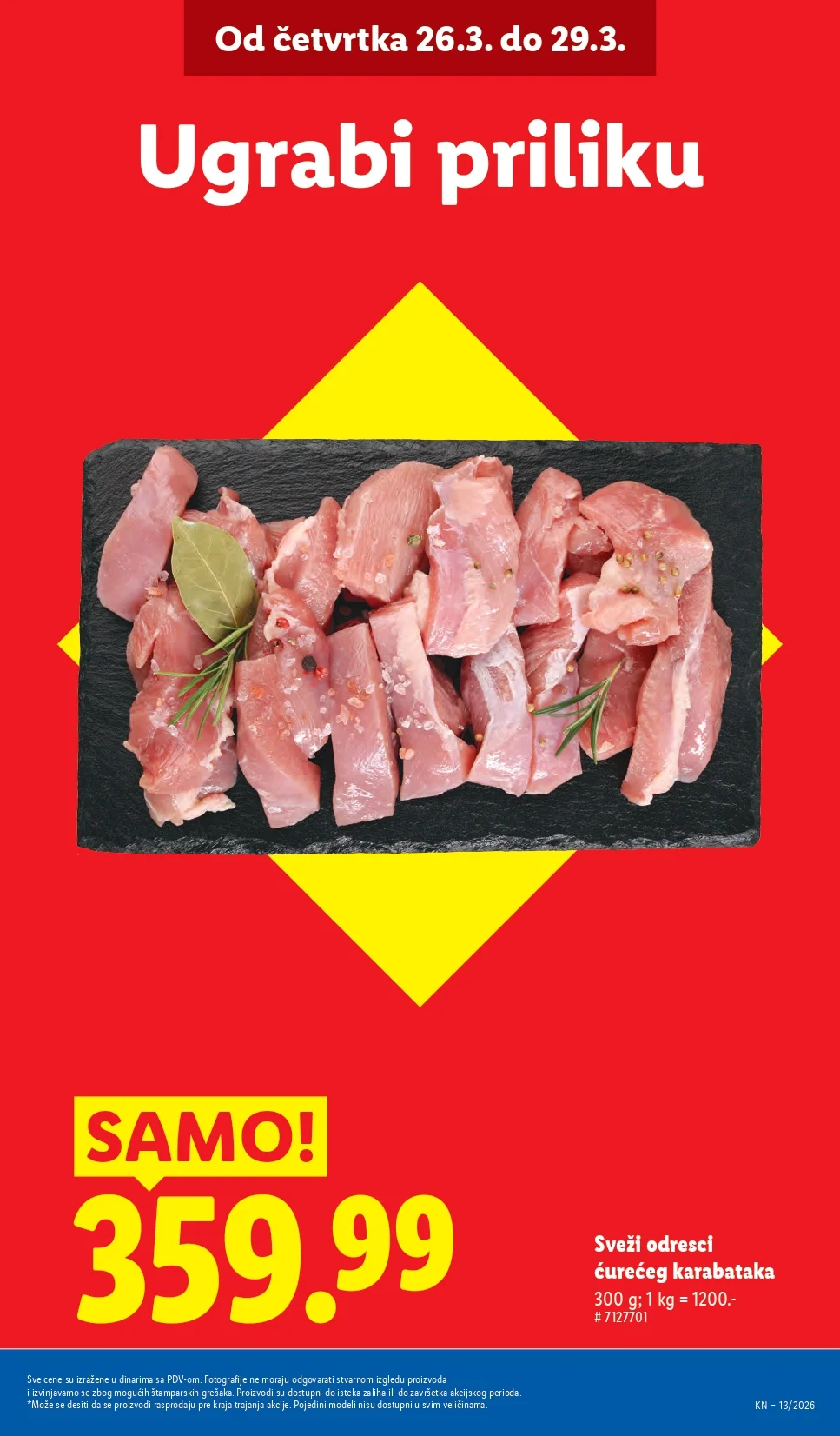 Lidl katalog 26.3-1.4.2026.