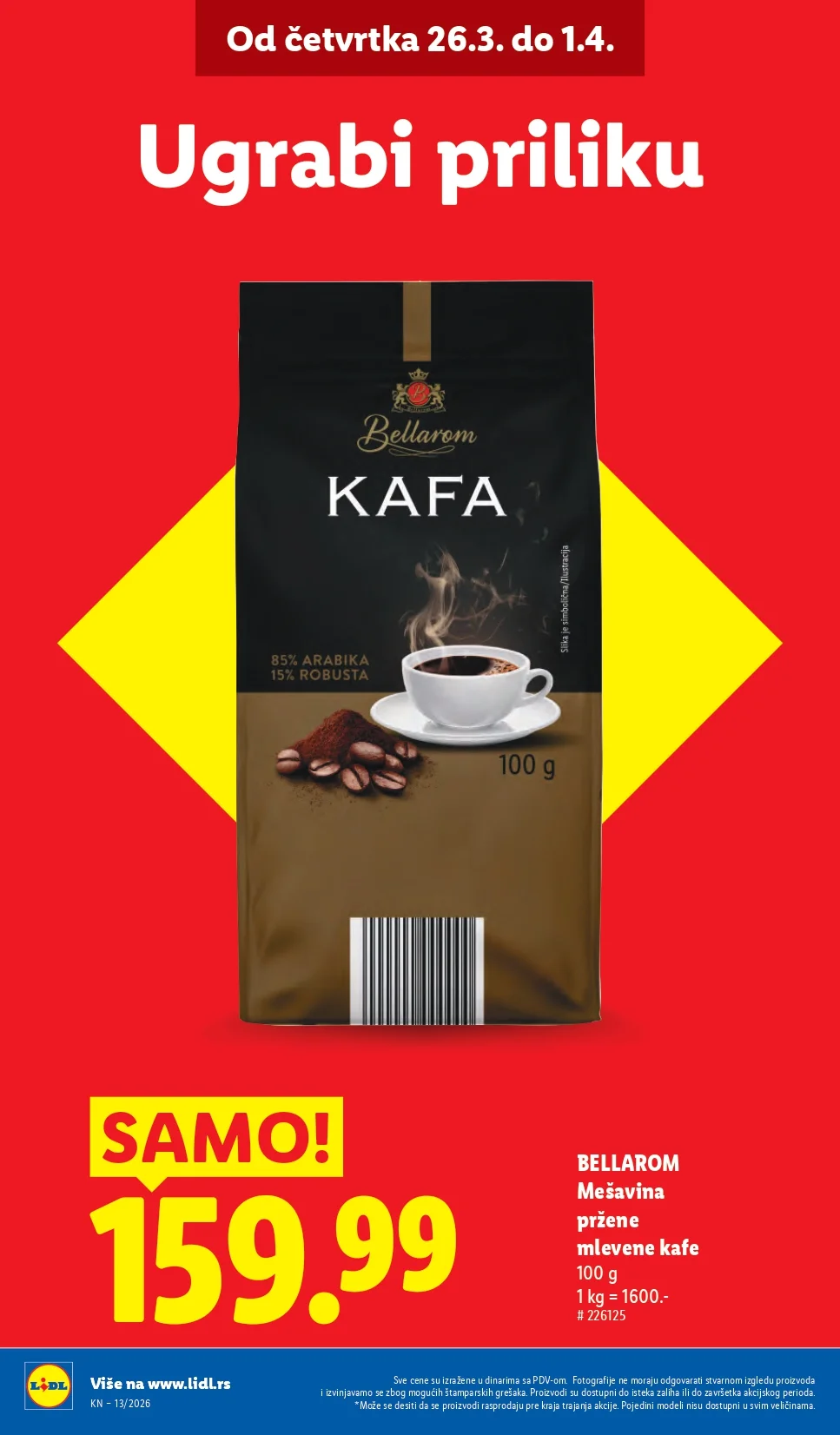 Lidl katalog 26.3-1.4.2026.