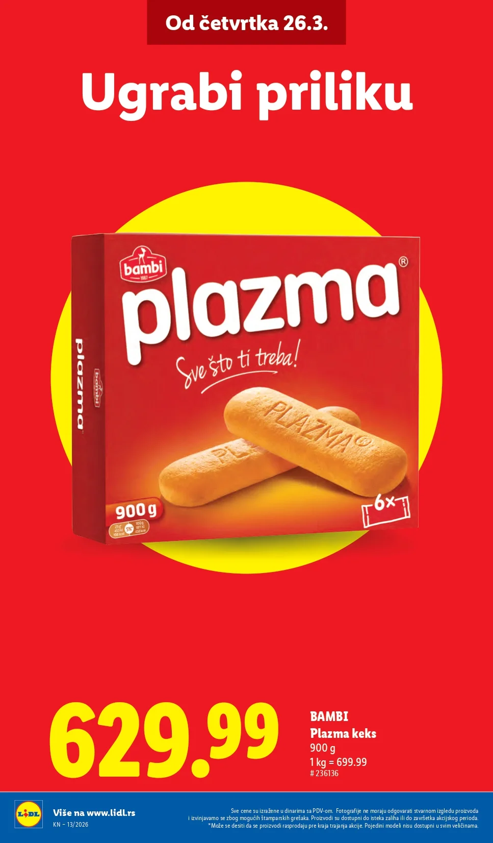 Lidl katalog 26.3-1.4.2026.