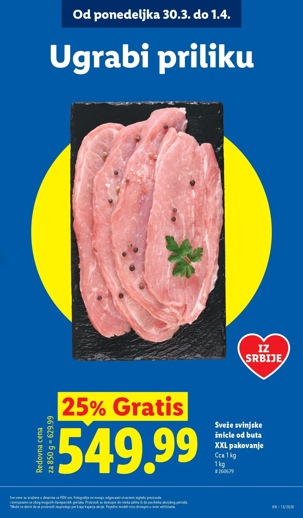 Lidl katalog 26.3-1.4.2026.