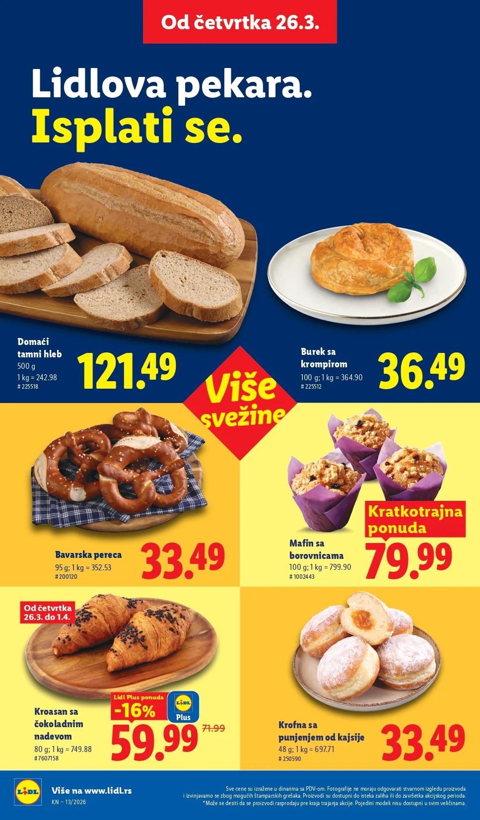 Lidl katalog 26.3-1.4.2026.