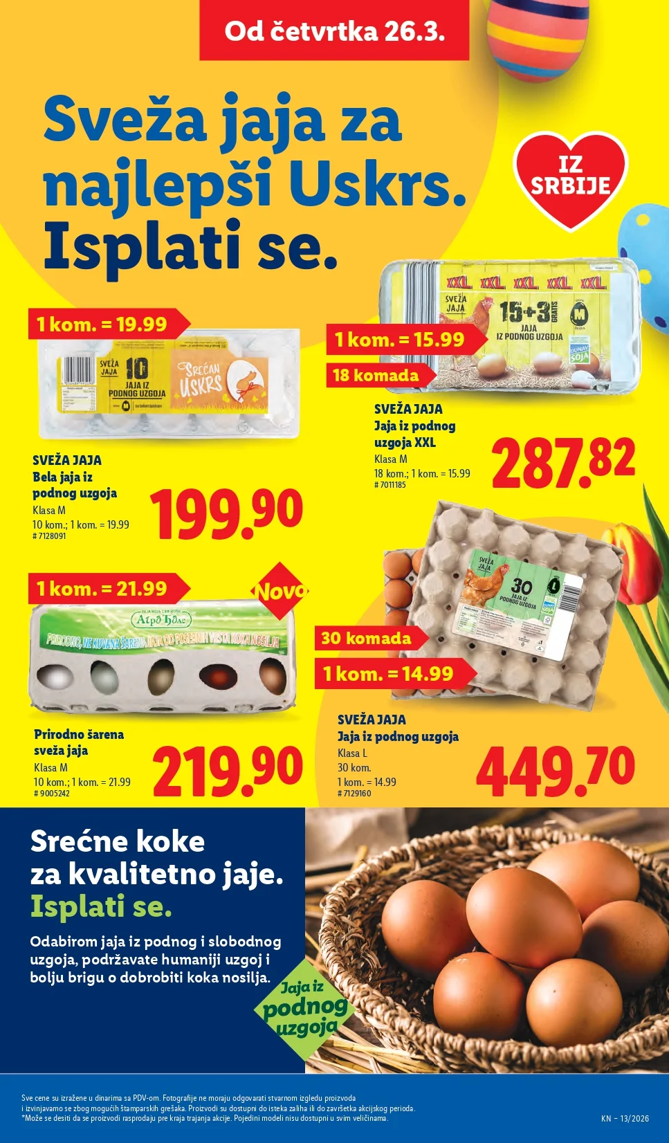 Lidl katalog 26.3-1.4.2026.