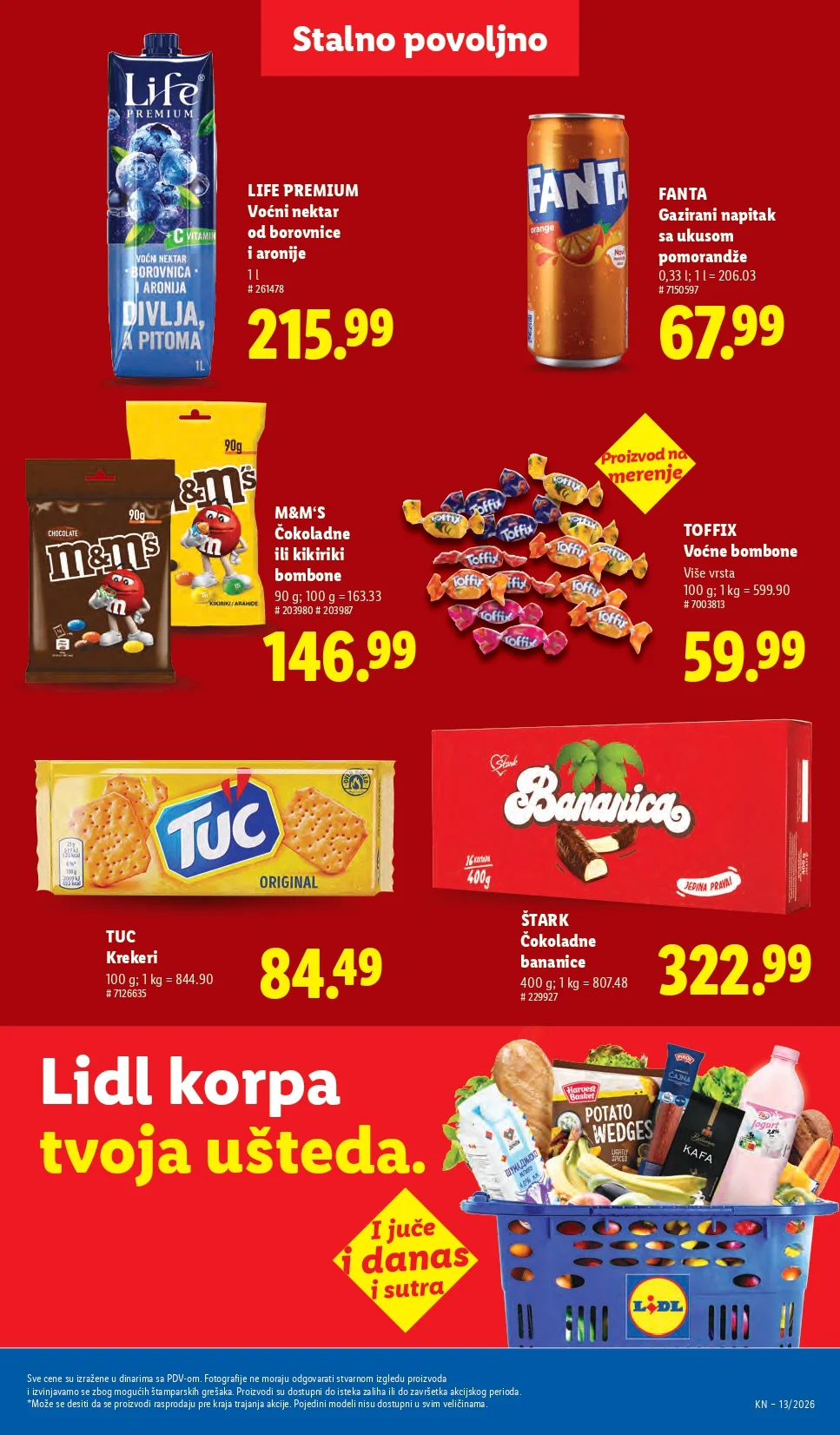Lidl katalog 26.3-1.4.2026.