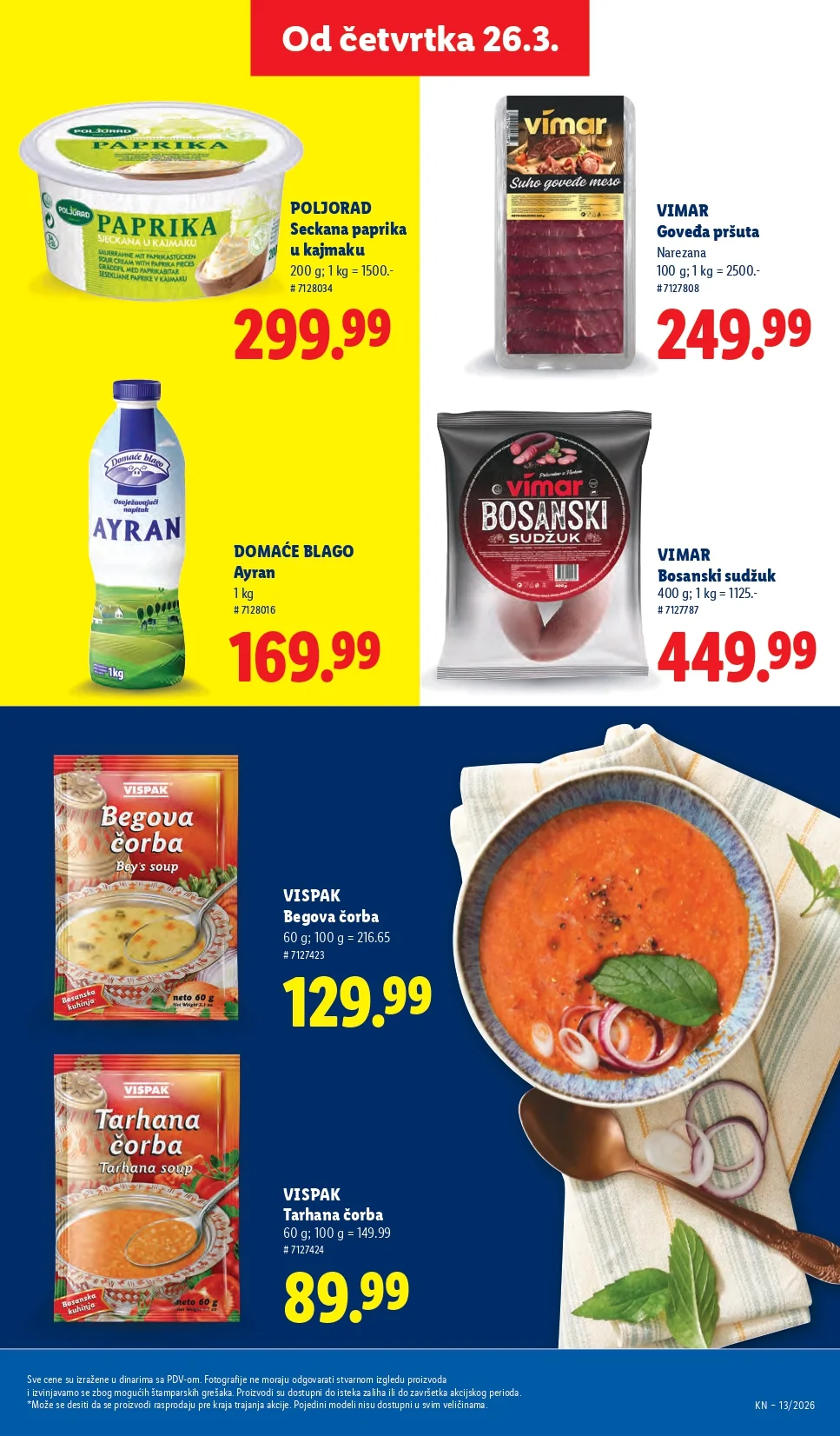Lidl katalog 26.3-1.4.2026.