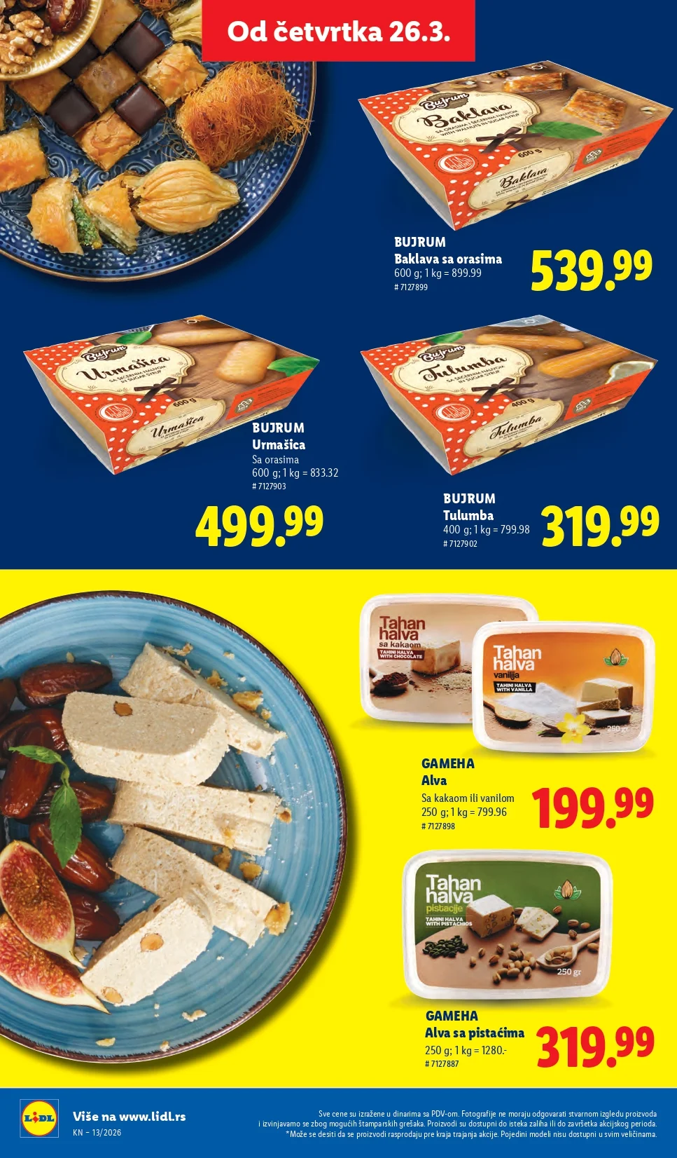 Lidl katalog 26.3-1.4.2026.