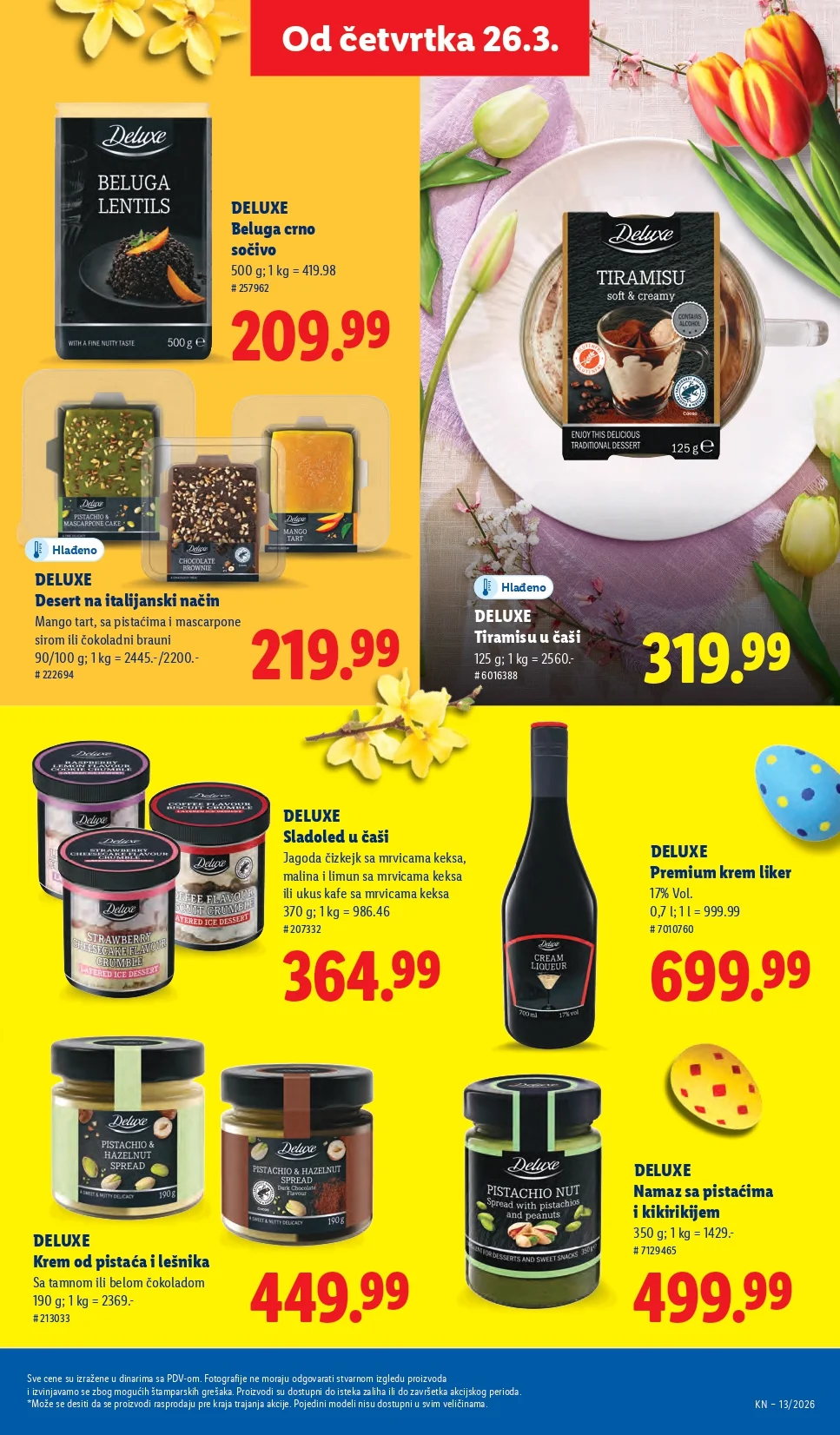 Lidl katalog 26.3-1.4.2026.