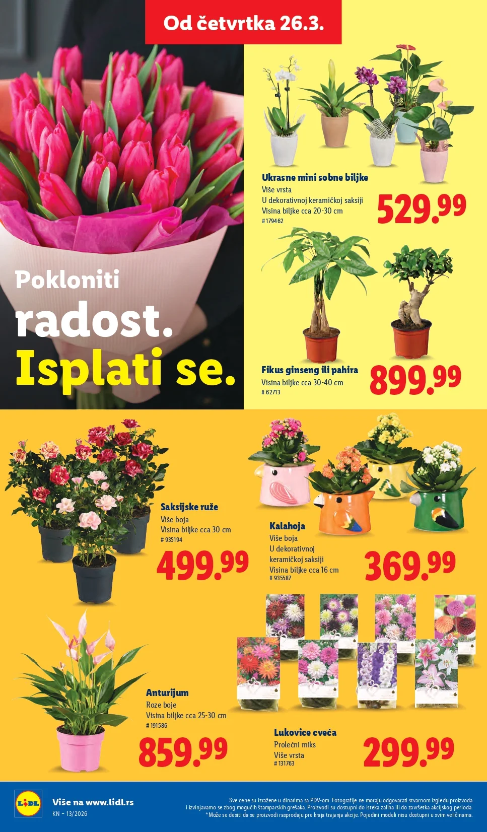 Lidl katalog 26.3-1.4.2026.