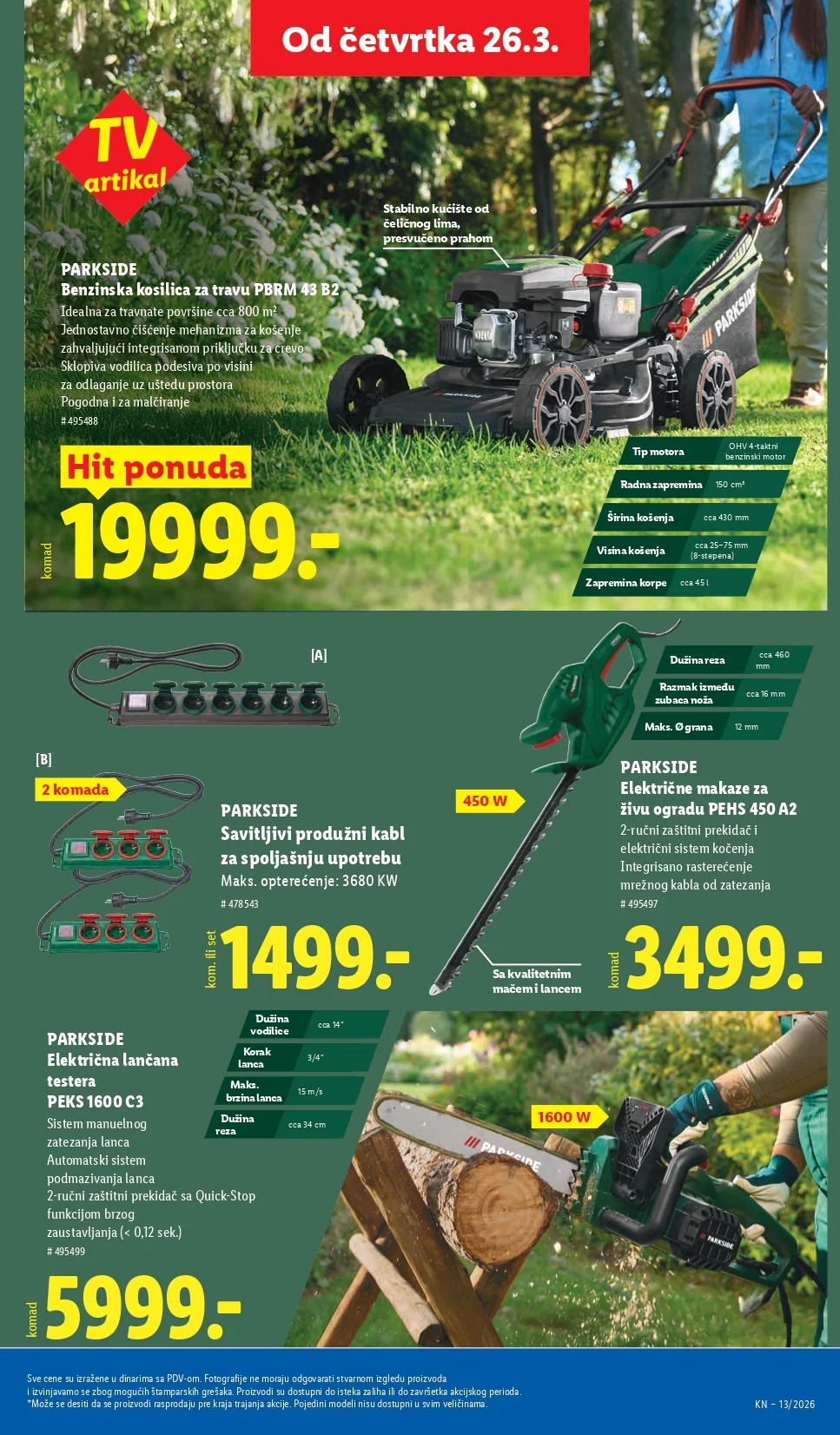 Lidl katalog 26.3-1.4.2026.