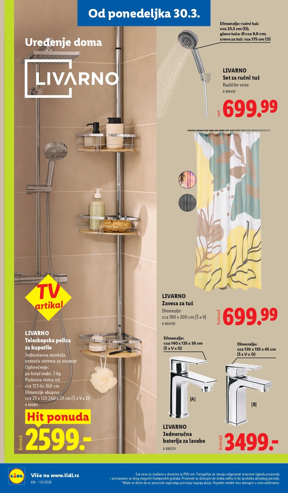 Lidl katalog 26.3-1.4.2026.