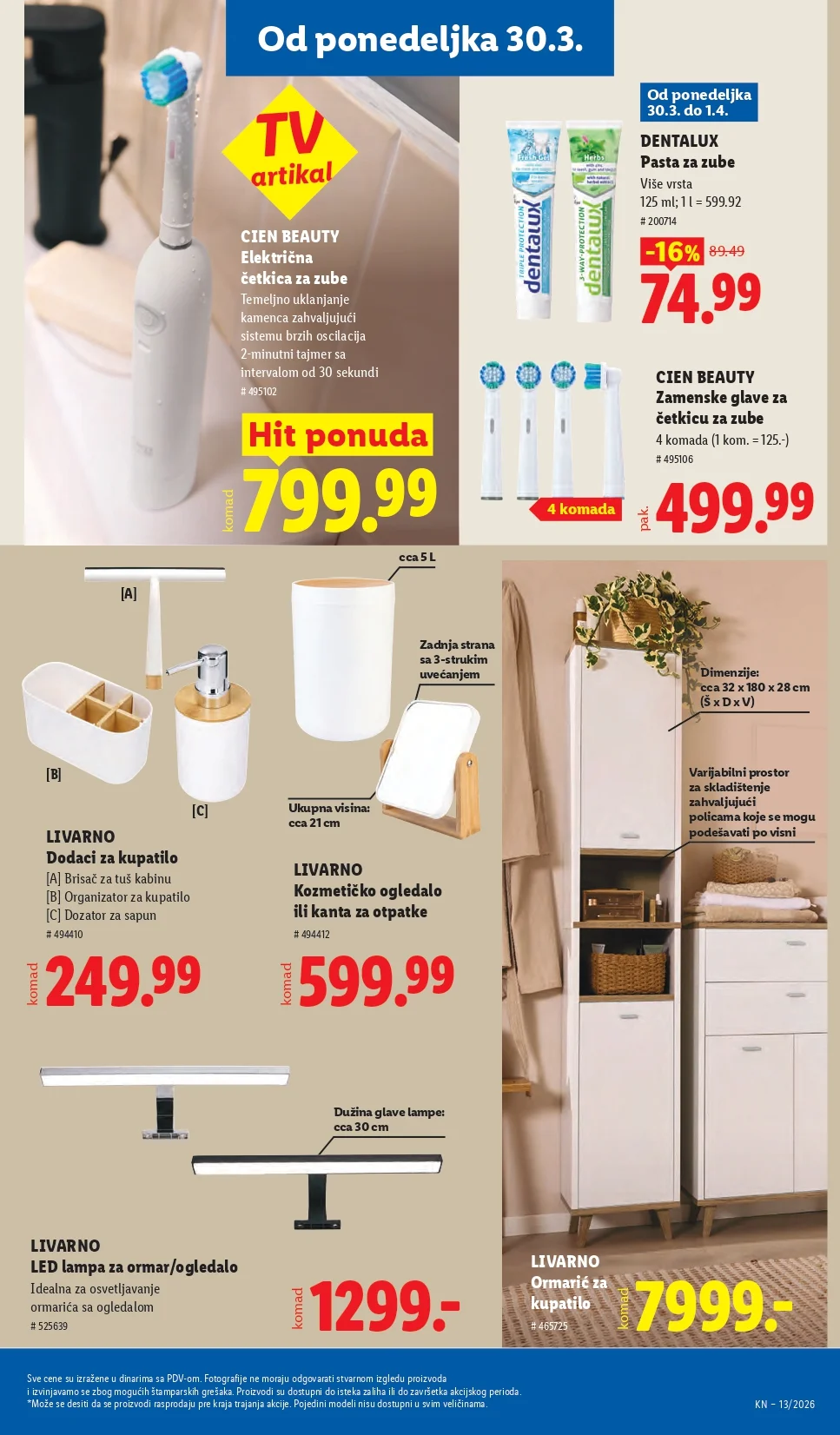 Lidl katalog 26.3-1.4.2026.