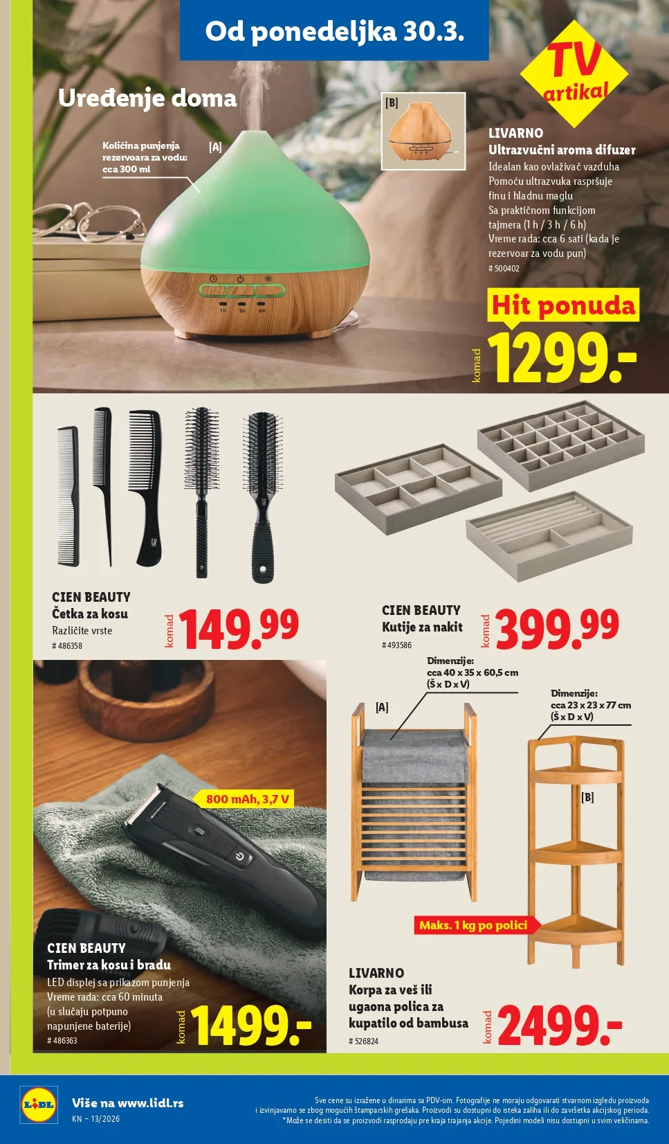 Lidl katalog 26.3-1.4.2026.