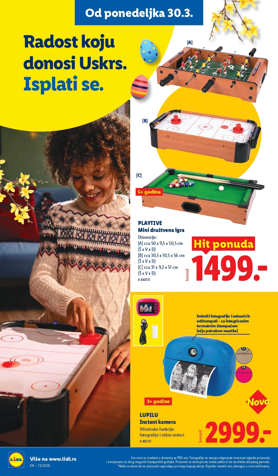 Lidl katalog 26.3-1.4.2026.