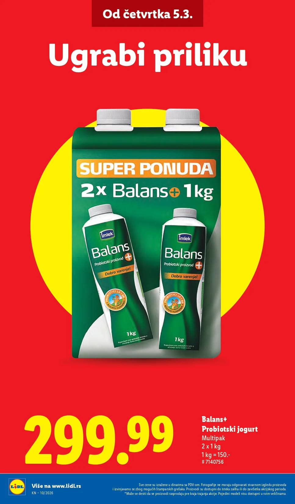 Lidl katalog 5-11.3.2026.