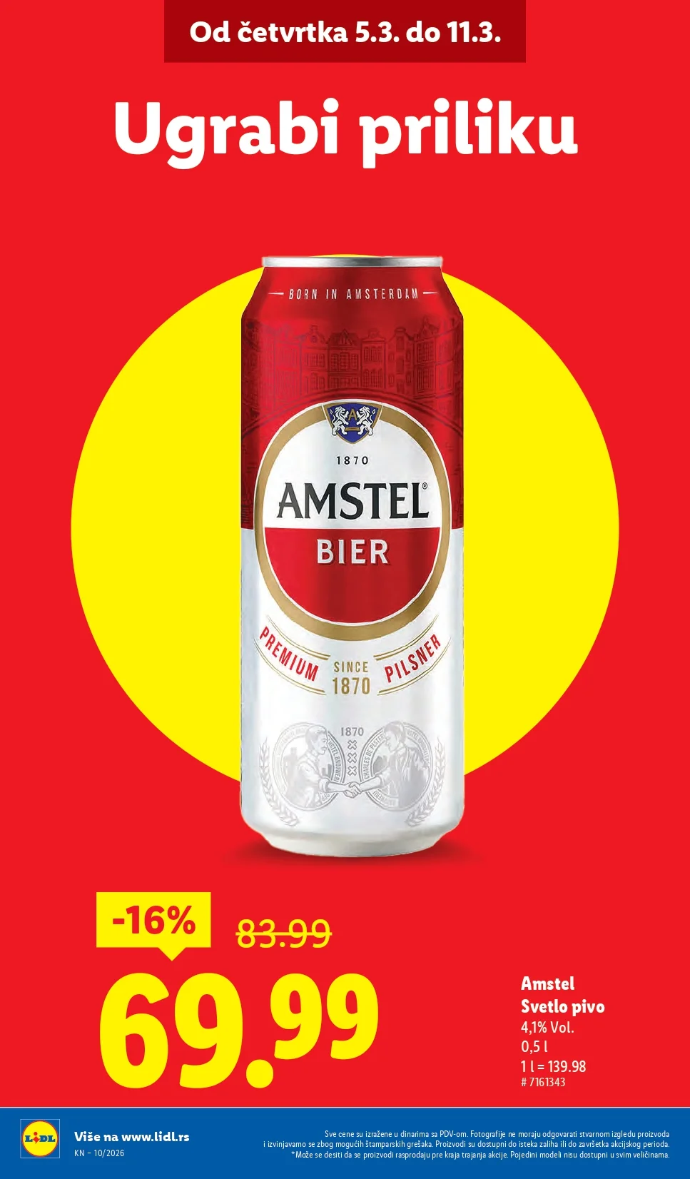 Lidl katalog 5-11.3.2026.