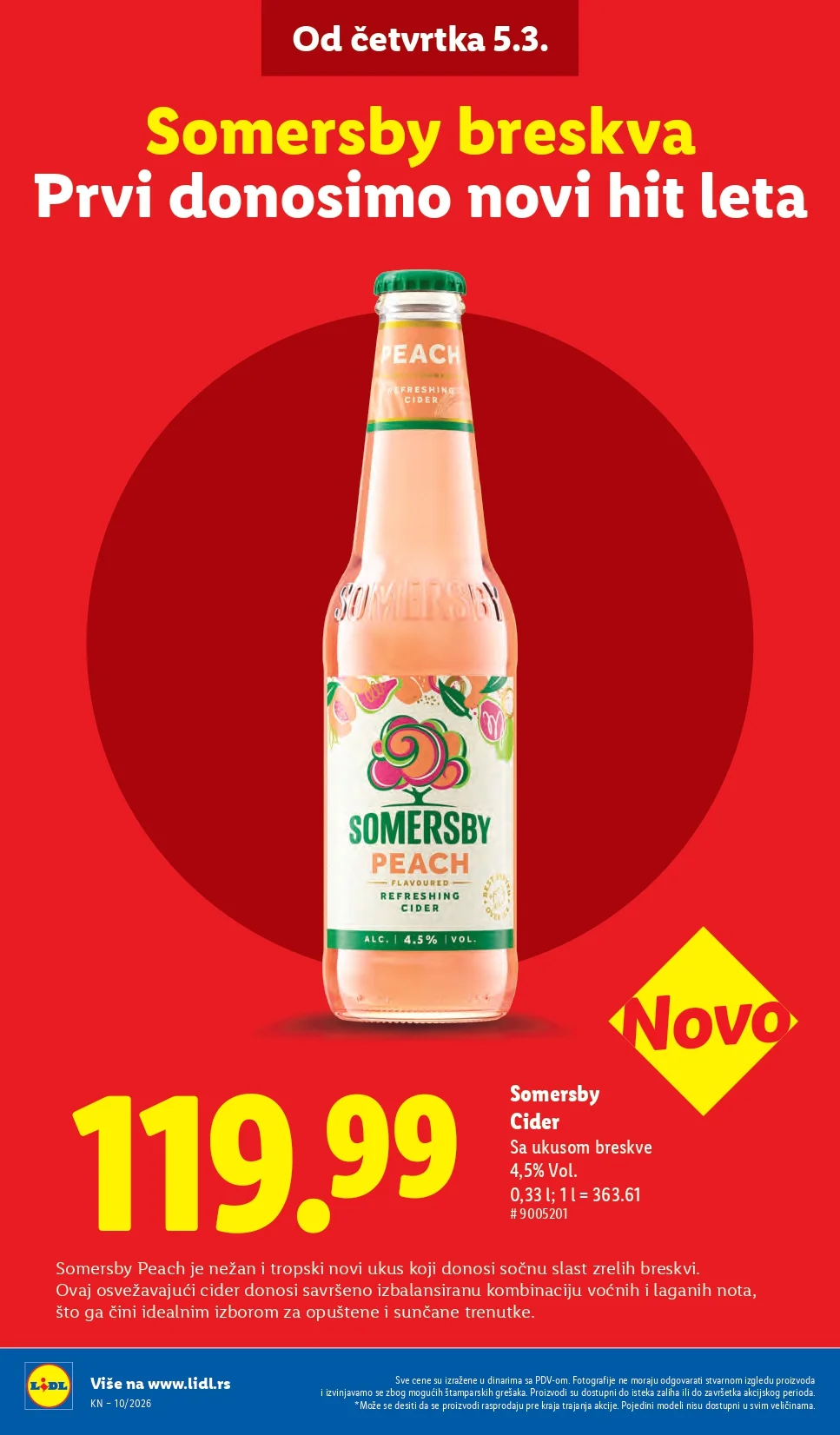 Lidl katalog 5-11.3.2026.