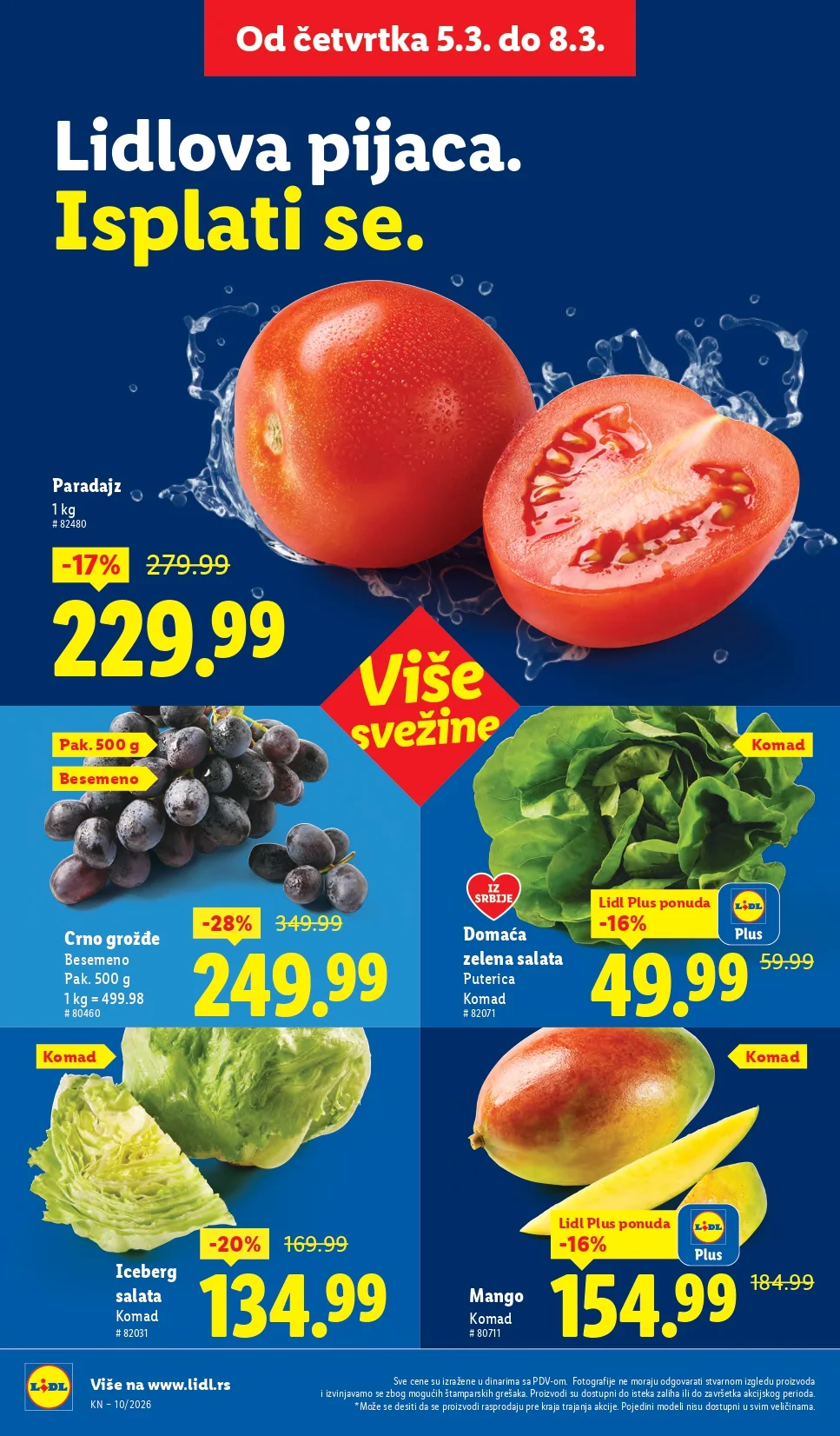 Lidl katalog 5-11.3.2026.