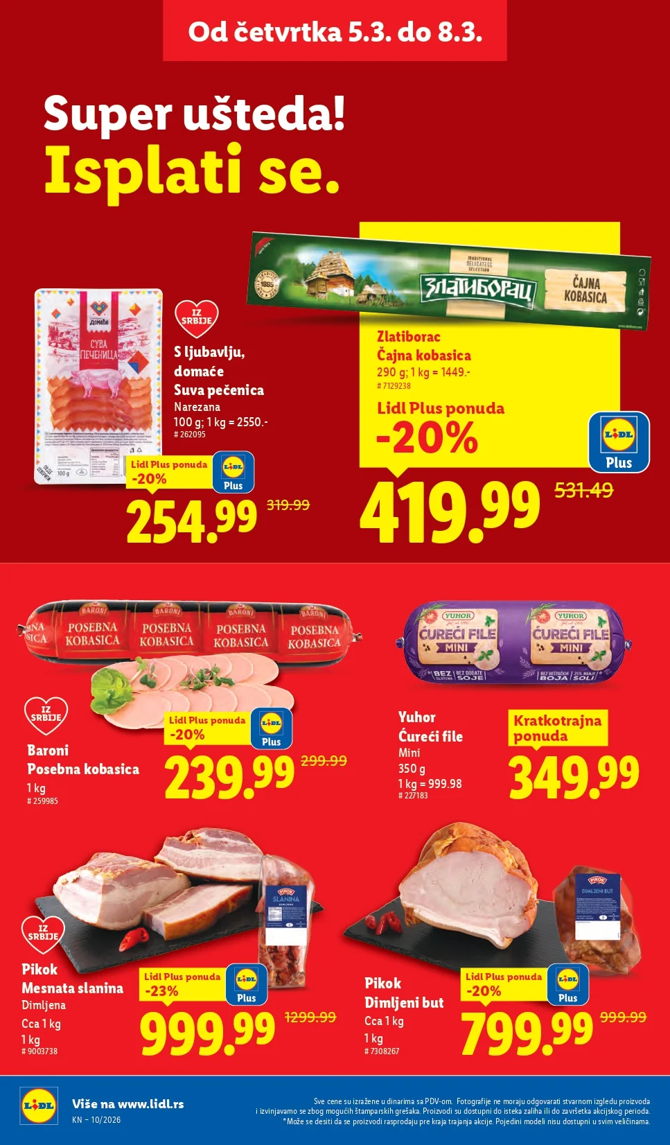 Lidl katalog 5-11.3.2026.
