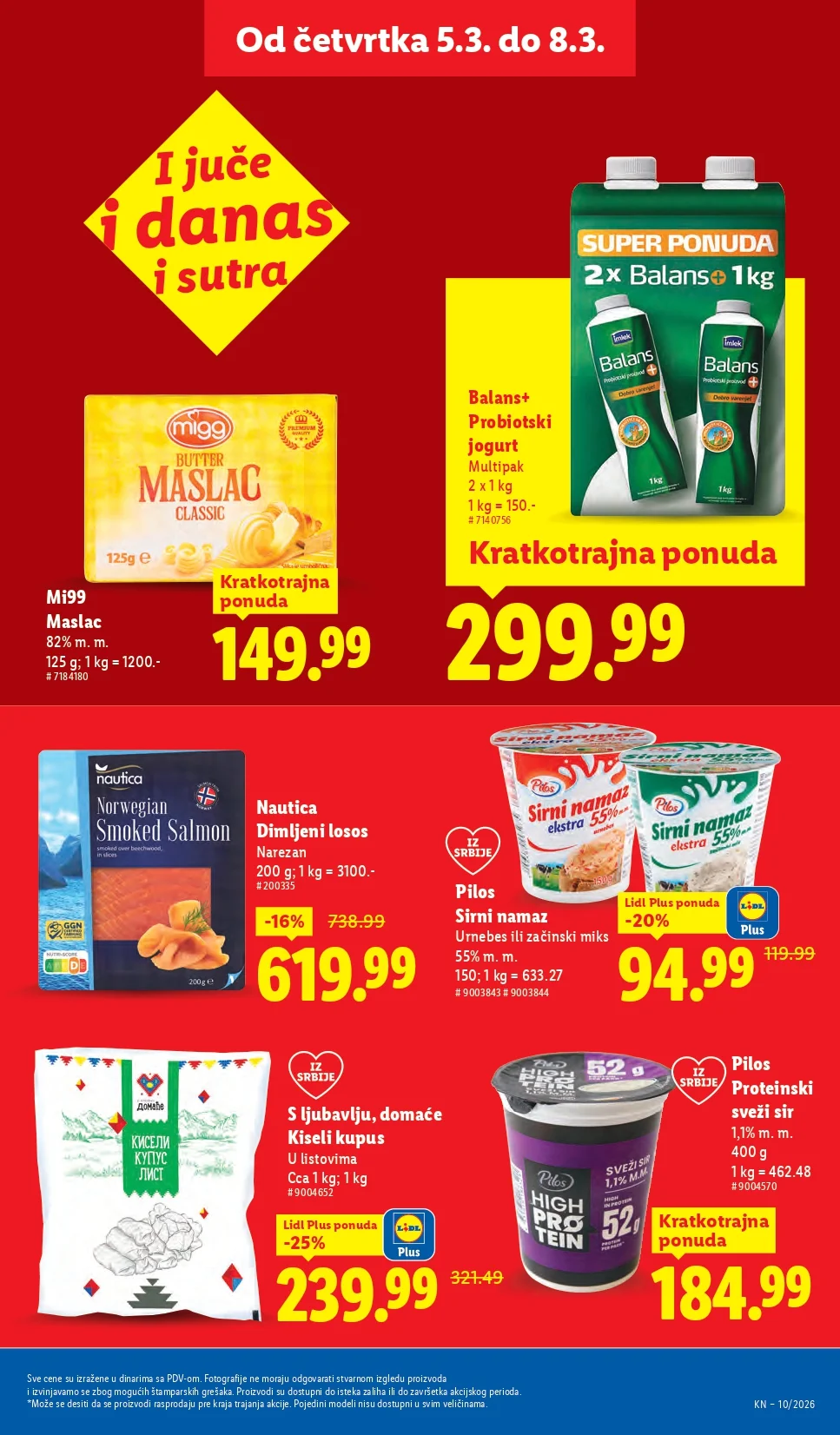Lidl katalog 5-11.3.2026.