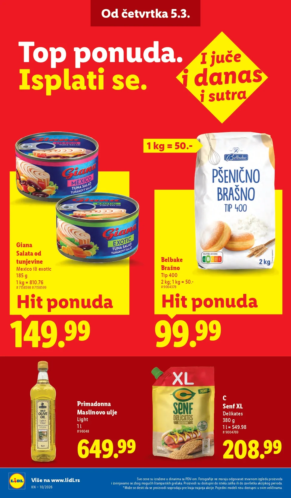 Lidl katalog 5-11.3.2026.