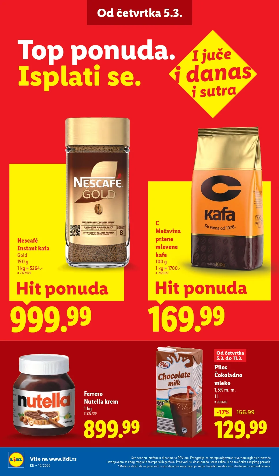 Lidl katalog 5-11.3.2026.