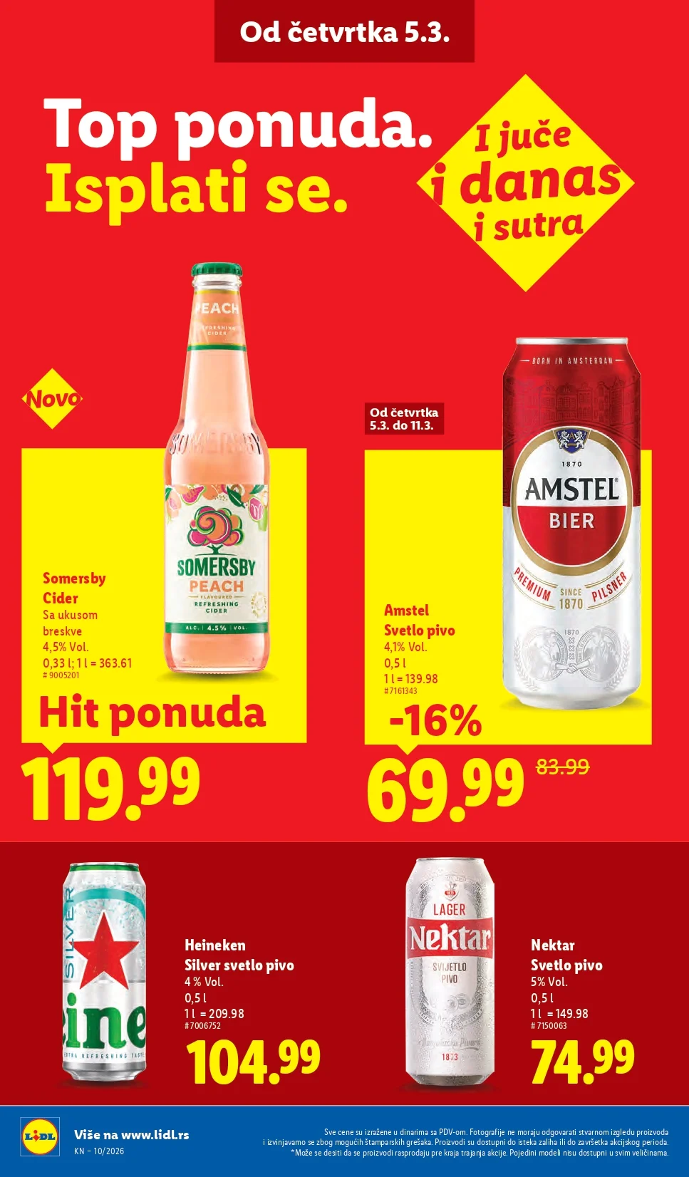 Lidl katalog 5-11.3.2026.