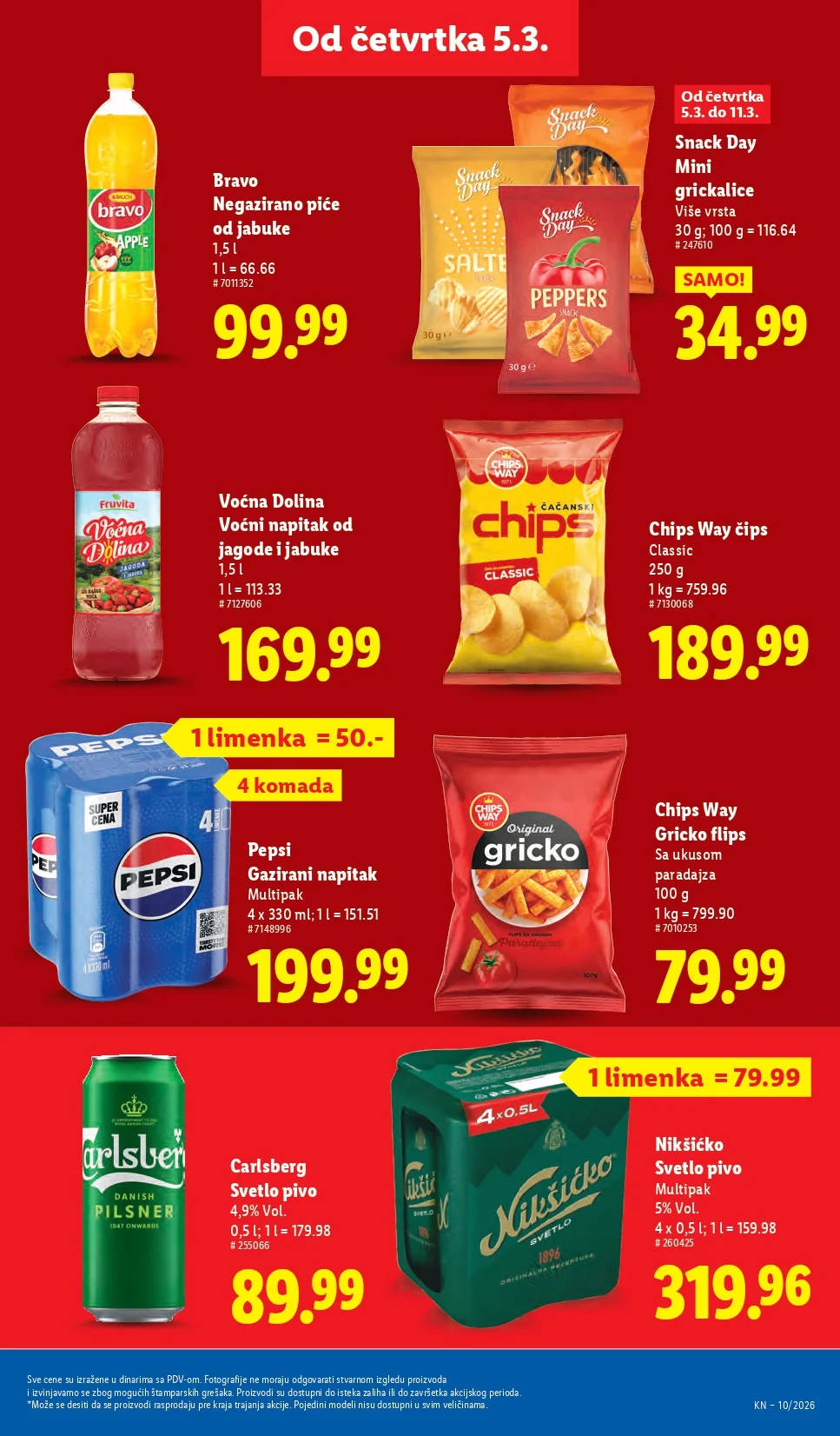 Lidl katalog 5-11.3.2026.