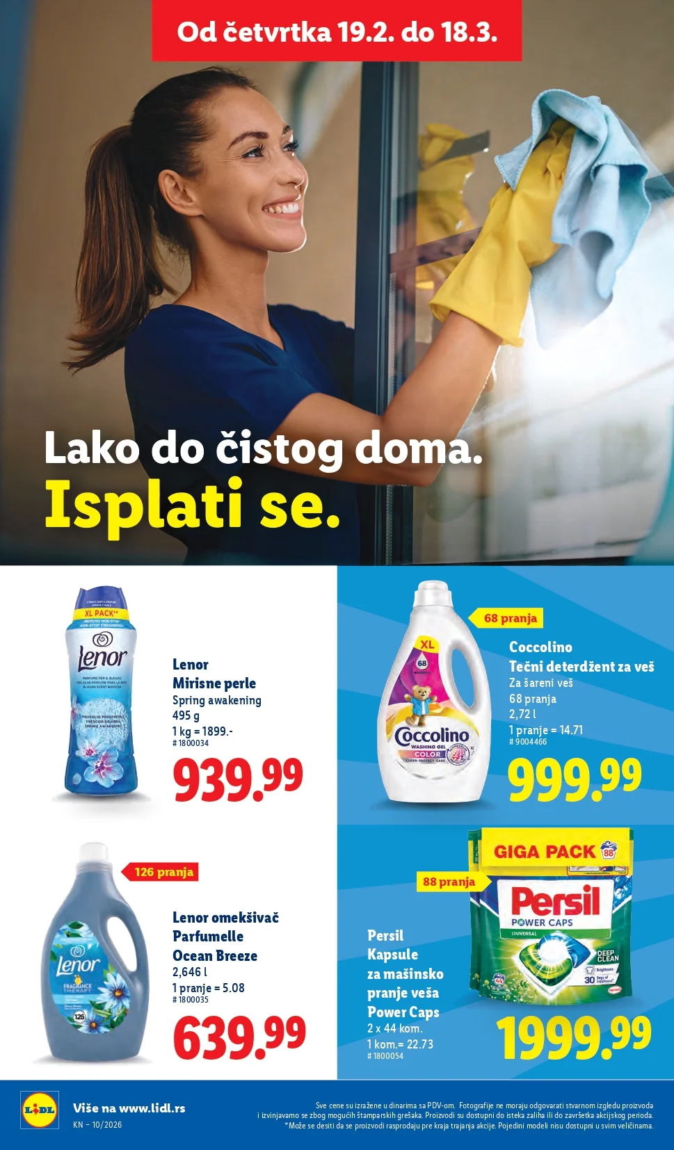 Lidl katalog 5-11.3.2026.