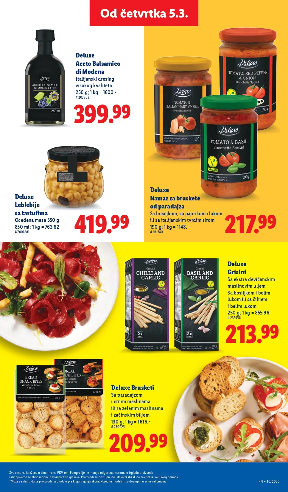 Lidl katalog 5-11.3.2026.
