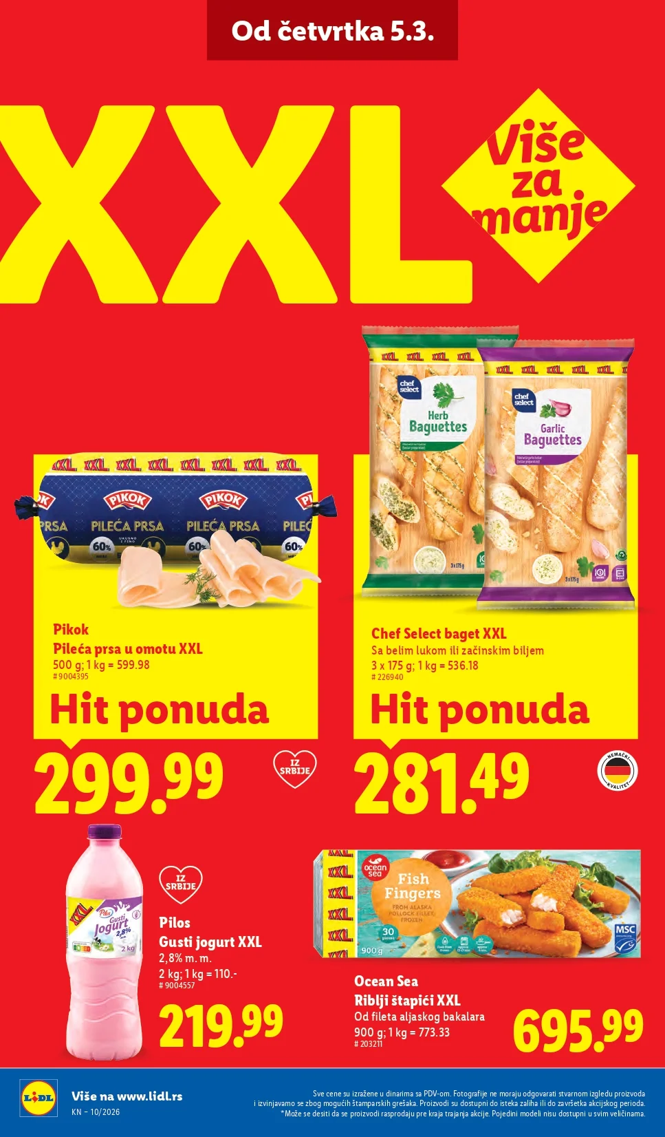 Lidl katalog 5-11.3.2026.