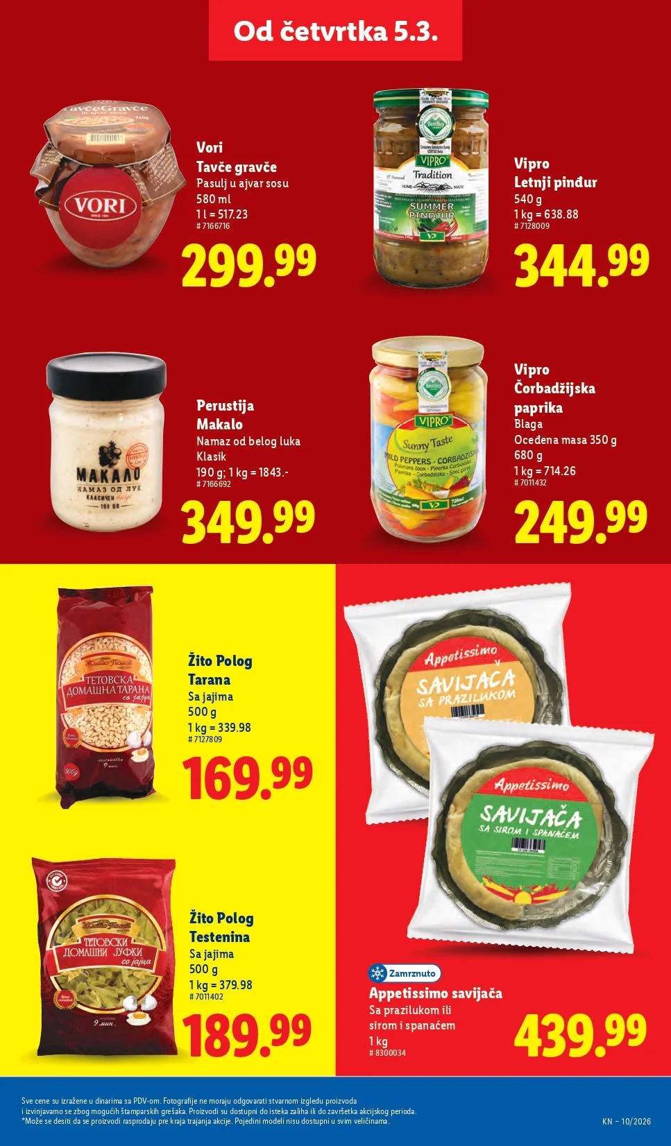 Lidl katalog 5-11.3.2026.