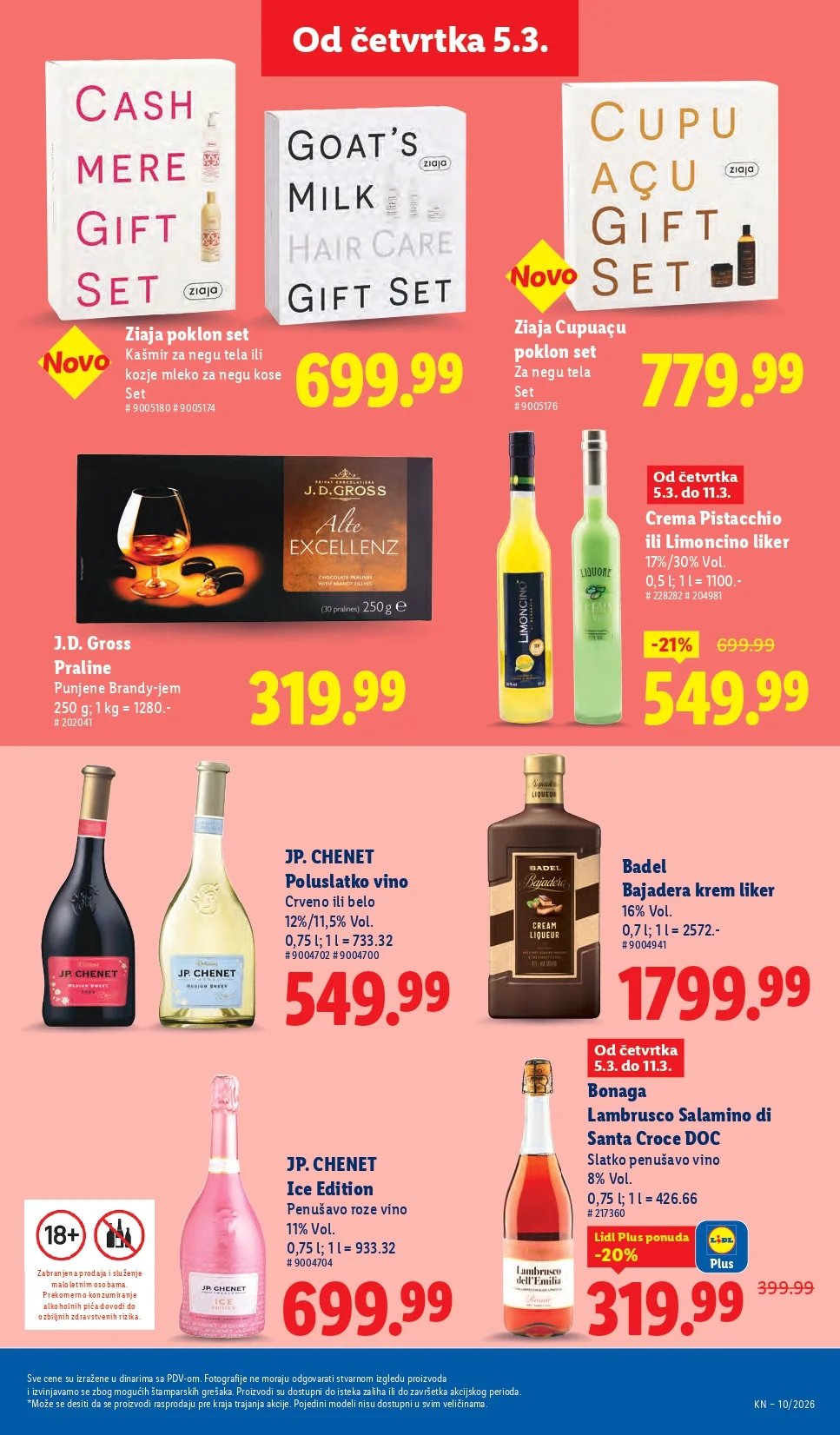 Lidl katalog 5-11.3.2026.