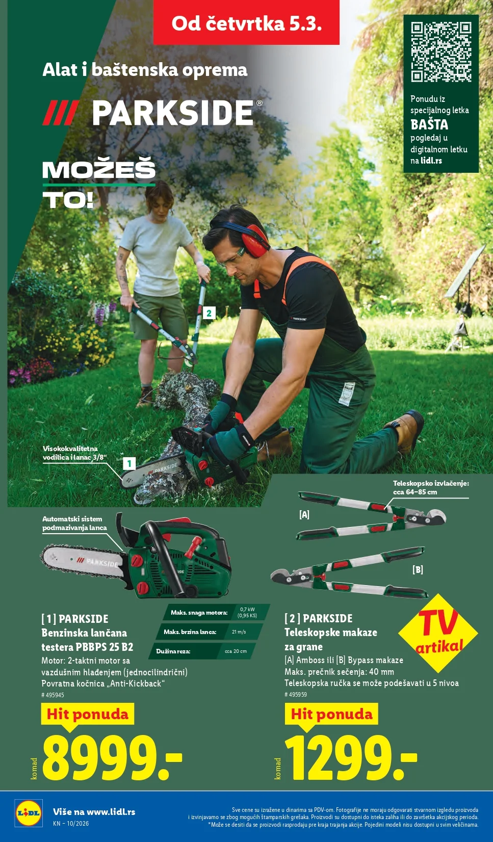 Lidl katalog 5-11.3.2026.