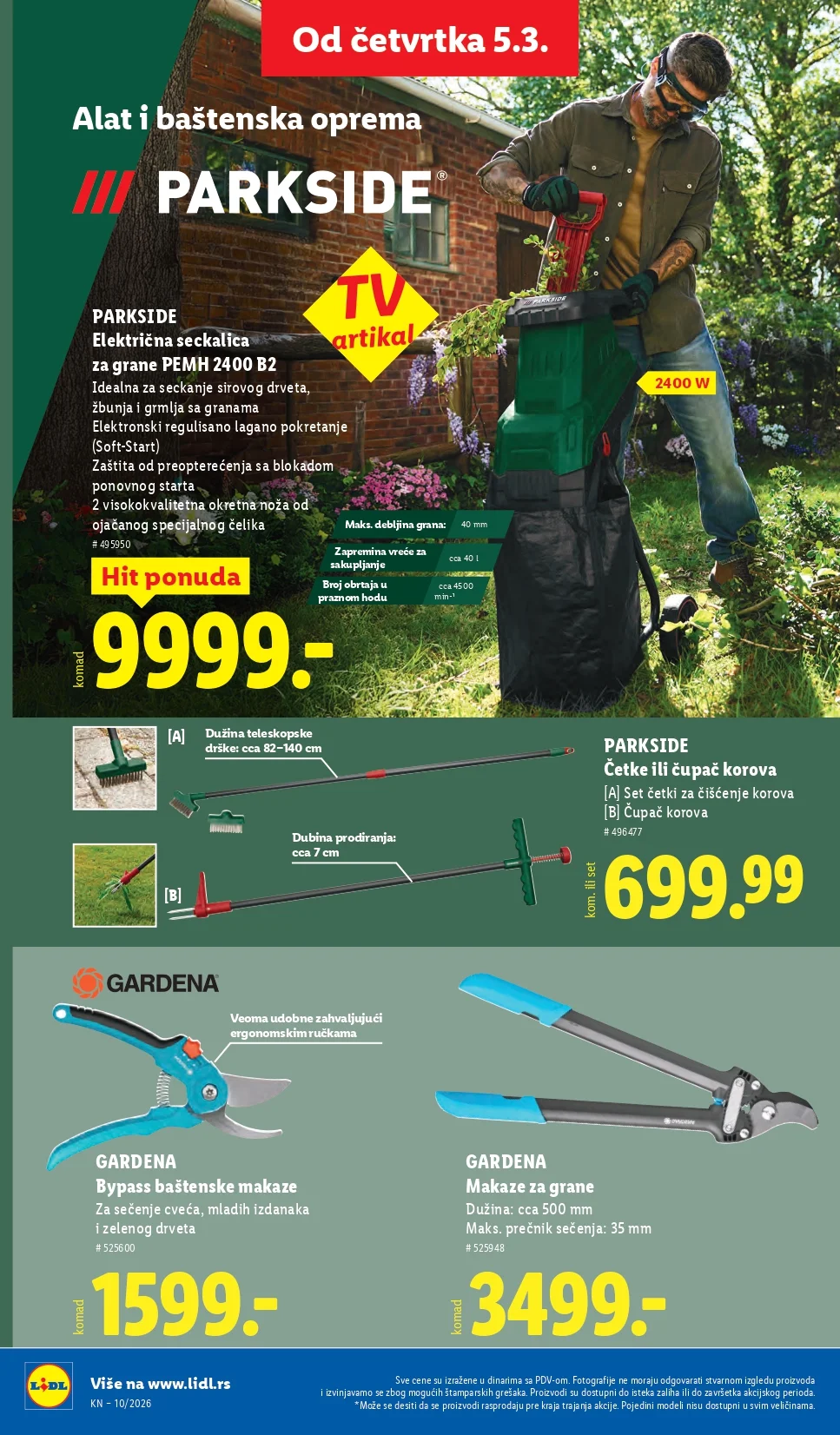 Lidl katalog 5-11.3.2026.